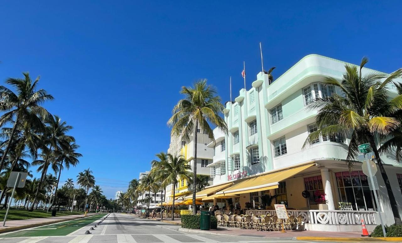 Beachfront Apt In Carlyle Hotel On Ocean Drive Miami Beach Esterno foto